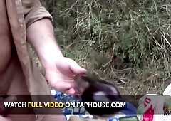 Grocery Shopping Milf Gets Picked Up And Led To Nature For Passionate Anal Pounding