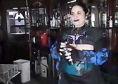 BOUNCING MY TITS IN AN ABANDONED PUB