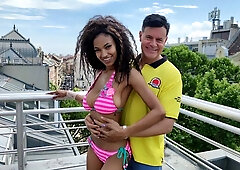 Tina Fire - Cousins Tag Team Busty Brazilian - Part 1