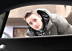 Skinny guy with a shapely ass fucked on all fours