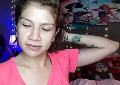 Cute blonde amateur webcam teen masturbating