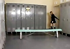 Marie McCray fuck in shower by her sport teacher