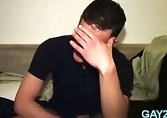 Impromtu gay party in the dorm