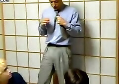 Japanese Teacher Fucks His Students