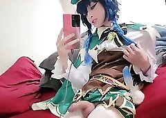 Venti Cosplay Jerkoff