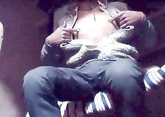 Nubile, amateur crossdresser, a big cock man