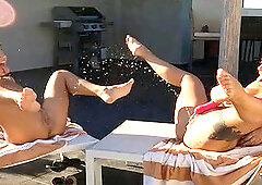 Lesbian Sex with Wild Squirting Orgasms