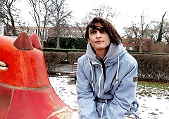 Long-haired pretty boy gets smashed in a POV movie