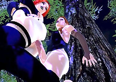 HERMAPHRODITISM Dickgirl Shagging Ebony Breezy - Yam-Sized Bosoms And Internal Ejaculation Cartoon Vid