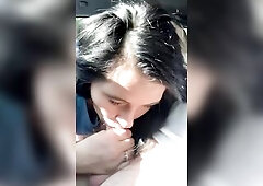 Floozy tells the story of the 1st time that babe sucked a rod & how many times a day that babe sucks a cock during the time that giving head