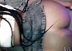 ebony black doxy sucking penis