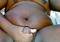 shenhunk fat ebony jerk jerk off