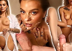 Horny Med Student Passes Her Exam on Professor's Cock