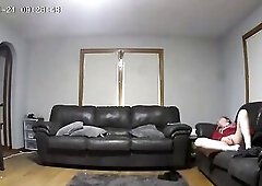 Nasty Babysitter Got Caught Masturbating on Nanny Web Camera