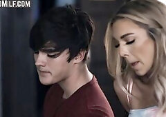 Large buxom aged screwed in FFM threesome with cute sweetheart