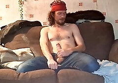 Hunk, otter, cum in jeans