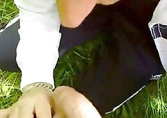 I pump in the forest