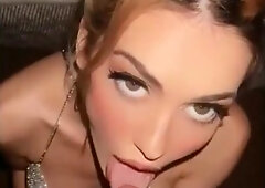 Fit blonde cougar captivates with thrilling passion in intimate perspective