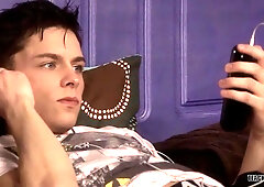 Slim Twink Loves His Toys - Aaron Aurora