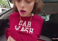 Perv Teen Caught Fucking in Public But She Doesnt Want to Stop!