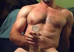 Daddy Uses His Toy While He Thinks Of You