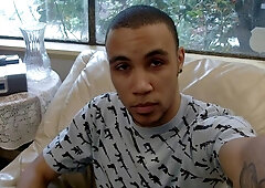 Hot bi dude named Emanuel is ready to flash his dick