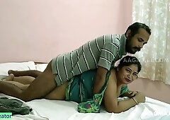 Servent Uncut - Indian BBW wife in amateur hardcore sex