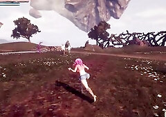 A recent area unlocked and a fresh Nephelyms to screw and have endless sex with Autumn likewise known as the Magical Dryad in the Fun Pastures of the 