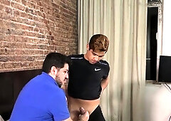 Fat gaydaddy gets fucked by Latin twink