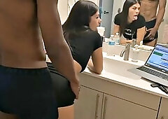 Interracial Shower Creampie