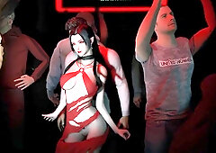 3D Japanese Beauty Naked Her Boobs Have Sex with Stranger