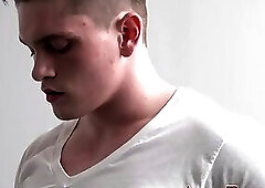 Horny priest gets facial after sucking