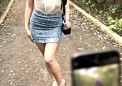 Jewelz Blu Is A WILD Woman When You Bring Her Outdoors