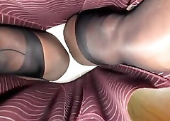 BlueGirl70 Seamed Upskirt