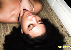 Brunette cutie desired breakfast but got a hard-core XXX fuck-a-thon session ins