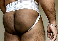 Indian hunks indulge in gay underwear fetish fun