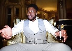 Clemence neverseen 1st BBC TEAM FUCK ever!