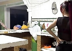 My Boyfriend's Ally Watches Me During The Time That I Was Exercising And I Decided To Invite Him To Screw Me