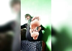 Naked feet, soft movements, and that slow build of crave that u can nearly feel throughout the screen. Each touch, each breath, until neither of us ca