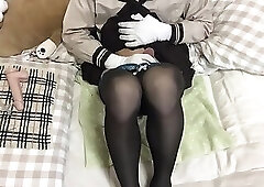 CD in Uniform ass Masturbation choco lateP p