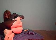 Prostate cum on my feet