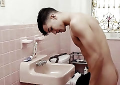 Horny Mormon boys have sex in the shower