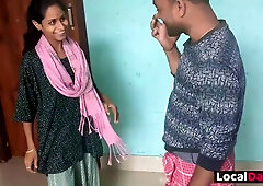 Indian skinny MILF amateur sextape