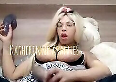 SPH - Very large and thick cock with a condom