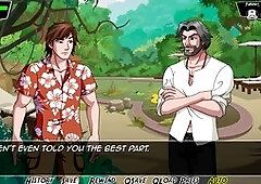 Harem paradise lust in an animated porn game adventure