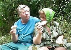 Trio sex with old and youthful #two