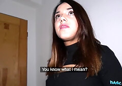 Steamy Tourist Stairwell Sucks And Nail 1 - Public Agent