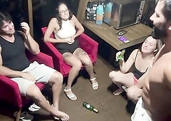 2 Couples Playing Truth or Dare