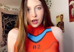 Cosplay Sofia Jerks Knob and Fucks a Lucky Guy - Amateur Sex