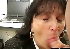 Mature amateur brunette fuck